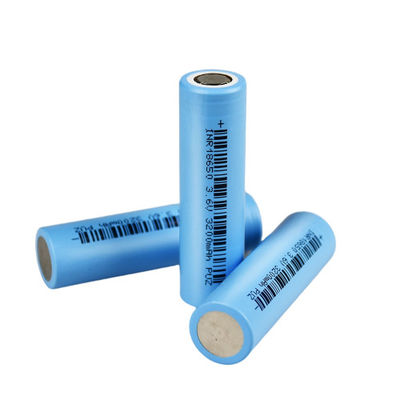 kwaliteit  11.744Wh INR18650 3200mAh Lithium Cylindrical Battery Deep Cycle Cell fabriek