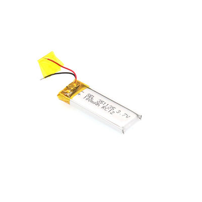 De navulbare Lipo-van de het Polymeerbatterij van het Batterij3.7v 100mah Lithium Hulpmiddelen van de het Speelgoedmacht