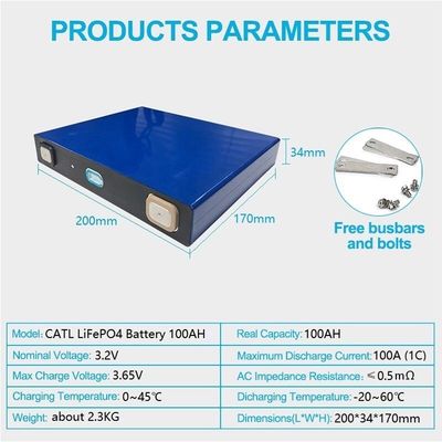 UN38.3 het Lithium Ion Battery van Ion Battery Packs 3.2v280ah Lifepo4 van het douanelithium