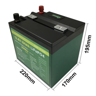 MSDS verklaard van het Lithiumion battery 12v lifepo4 van 48V 100Ah de batterijpak 11.5kg