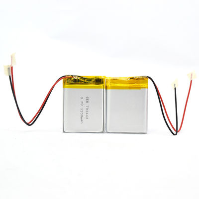 het Lithium Ion Polymer Battery van 0.2C 3.7v 1200mah