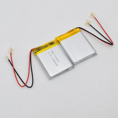 het Lithium Ion Polymer Battery van 0.2C 3.7v 1200mah