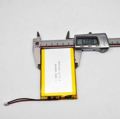 Navulbaar 606090 Lipo Type Li Ion 3,7 de Batterij van het het Lithiumpolymeer van V 4000mah