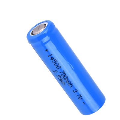 Het navulbare 14500 Leven van de de Batterij800times Cyclus van Lifepo4 3,2 V 600mah