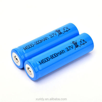 Het navulbare 14500 Leven van de de Batterij800times Cyclus van Lifepo4 3,2 V 600mah