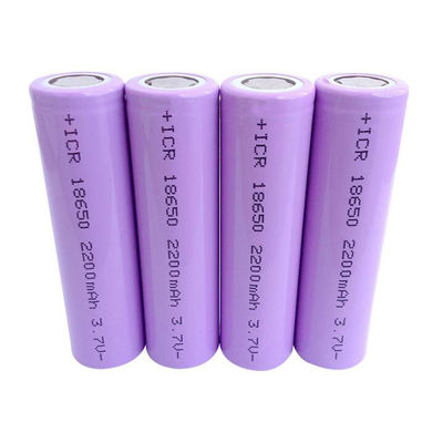 1800mAh 2200mah 2400mah 2600mah 3,7 V 18650 Navulbare Lithiumbatterij 1C