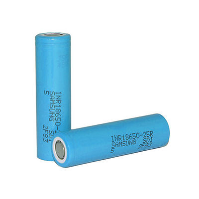 18650 Lithiumbatterij Met platte kop 3,7 van MSDS de Navulbare Batterij van V 2500mah
