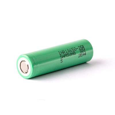 20A 3,6 Batterij 18650 Beschermde Lithium Navulbare Batterij INR18650-25R van V 2500mah