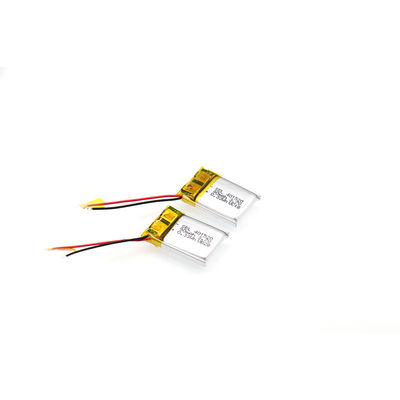 400930 oem van 90mah 3.7v de cilindrische batterij op hoge temperatuur van het lithiumpolymeer