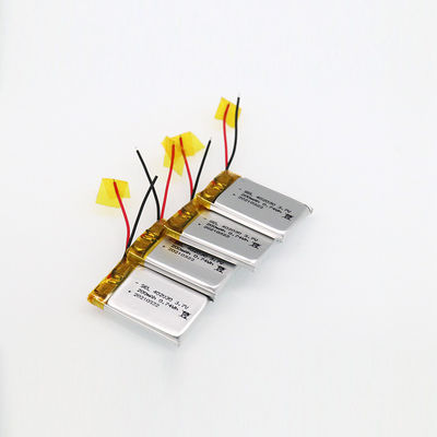 Li-polymeer navulbare batterij 3.7v 200mAh voor elektrische motor