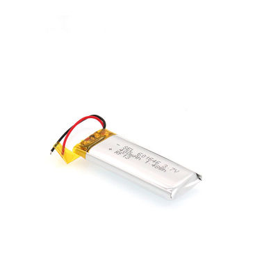 RoHSgoedkeuring 602040P 3,7 Tarief van de de Batterij Hoge Lossing van V 400mah het Navulbare