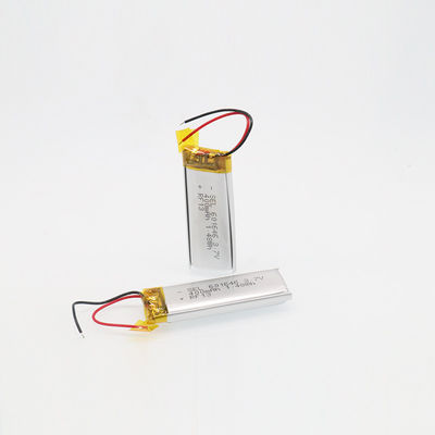 RoHSgoedkeuring 602040P 3,7 Tarief van de de Batterij Hoge Lossing van V 400mah het Navulbare