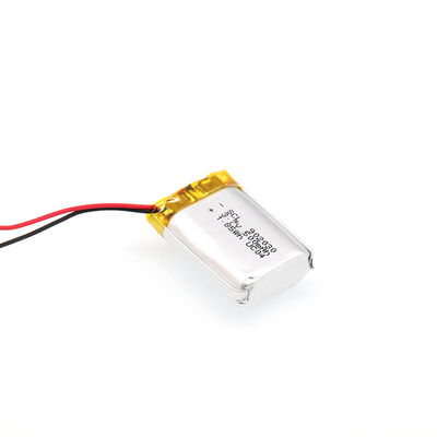UN38.3 902030 Lithium Ion Polymer Battery 3.7v 500mah rond 500 Keer