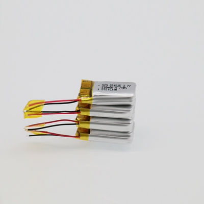 Ce-FCC ROHS 461730 3,7 Navulbare de Batterij van V 200mah/Bluetooth-Oortelefoonbatterij