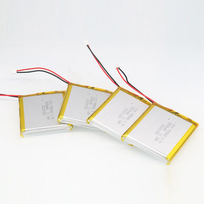 Vierkant Navulbaar Lithium Ion Polymer Battery Pack 3,7 V 3000mAh 11.1Wh