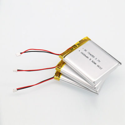 Wearable Medische apparaat van Ion Polymer Battery For Smart van het BEREIK3.7v 1600mah Lithium