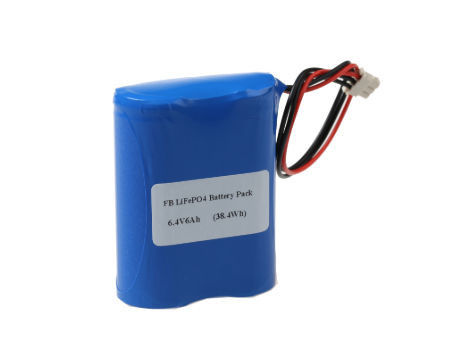 van het de Uitgangsteken van 3.2V 6.4V van de de Noodsituatie de Lichte Batterij Vervanging 0.5Ah~6Ah