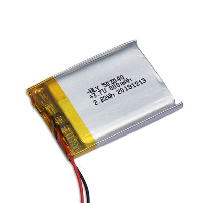 3.8V 100mAh 500830 Uiterst dunne Vervanging van de Noodsituatie de Lichte Batterij