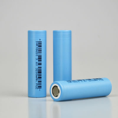van de het Lithium Cilindrische Batterij van 11.744Wh INR18650 3200mAh Diepe de Cycluscel