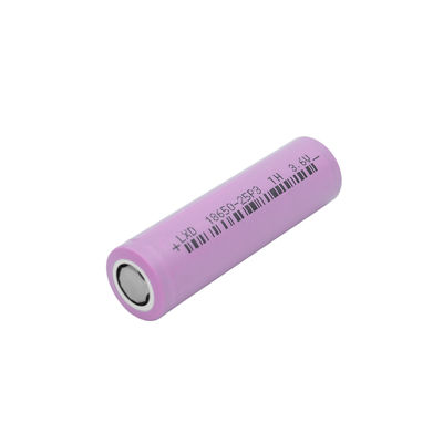 3C maximum 3.6v 2500mah 18650 Lithium Ion Battery Lithium Cylindrical Cells