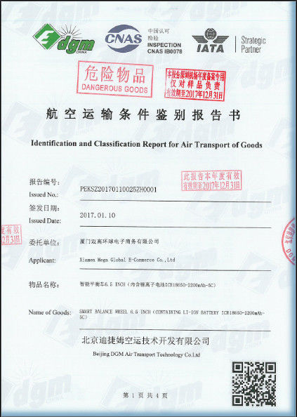 China Xiamen Maigao global e-commerce Co., Ltd certificaten